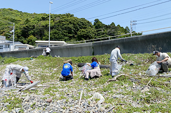 美波町清掃活動