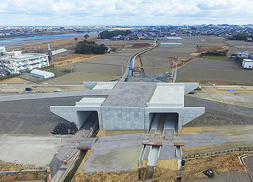 令和二年度横断道下大野改良その二工事（国土交通省四国地方整備局優良工事表彰受彰）