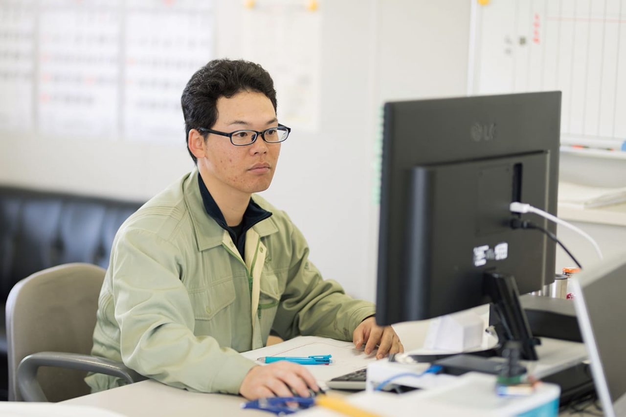 データや記録写真の整理